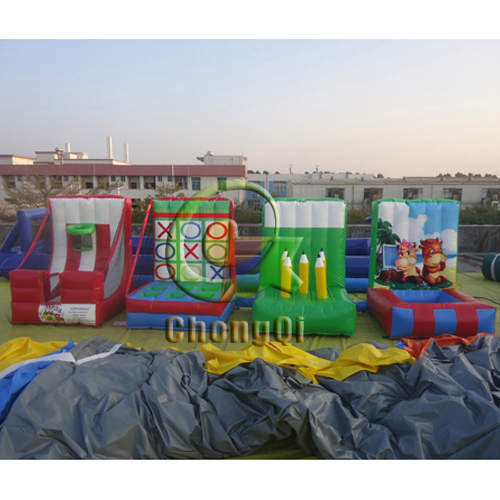 inflatable athletics games